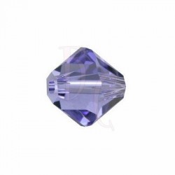 Bicono swarovski 5328 6 MM Tanzanite