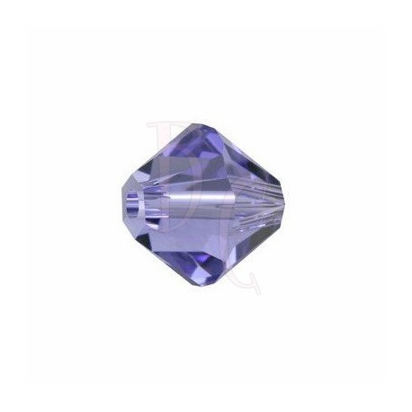 Bicono swarovski 5328 6 MM Tanzanite