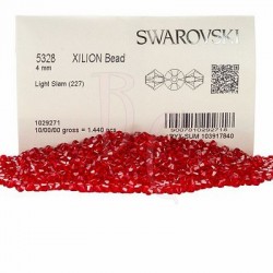 Bicono swarovski 5328 4MM Light Siam 1440 pz