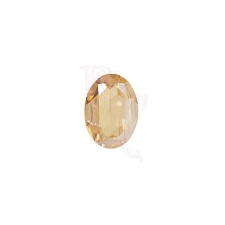 Oval Fancy Stone 4120 25X18 mm Crystal Golden Shadow