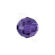 Round swarovski 5000 10 mm Purple Velvet