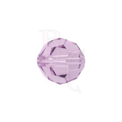 Round swarovski 5000 10 mm Light Amethyst