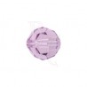 Round swarovski 5000 10 mm Light Amethyst