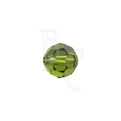 Round swarovski 5000 8 mm Olivine