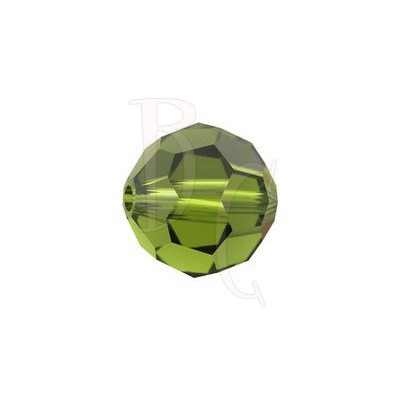 Round swarovski 5000 10 mm Olivine