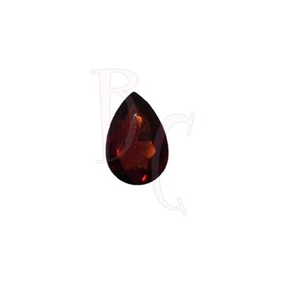 Goccia di Cristallo 30x20 mm Smoked Topaz